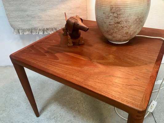 Danish Teak Side Table by H.W. Klein for Bramin, 1960s-JP-968881