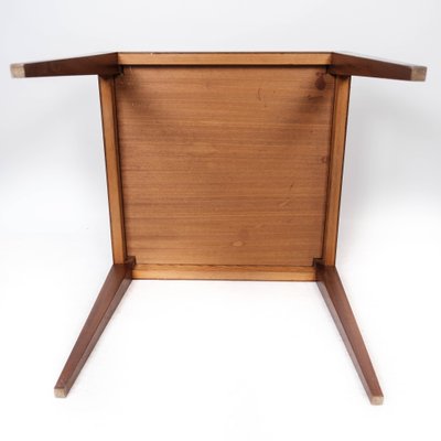 Danish Teak Side Table from Haslev Furniture, 1960s-UY-999243