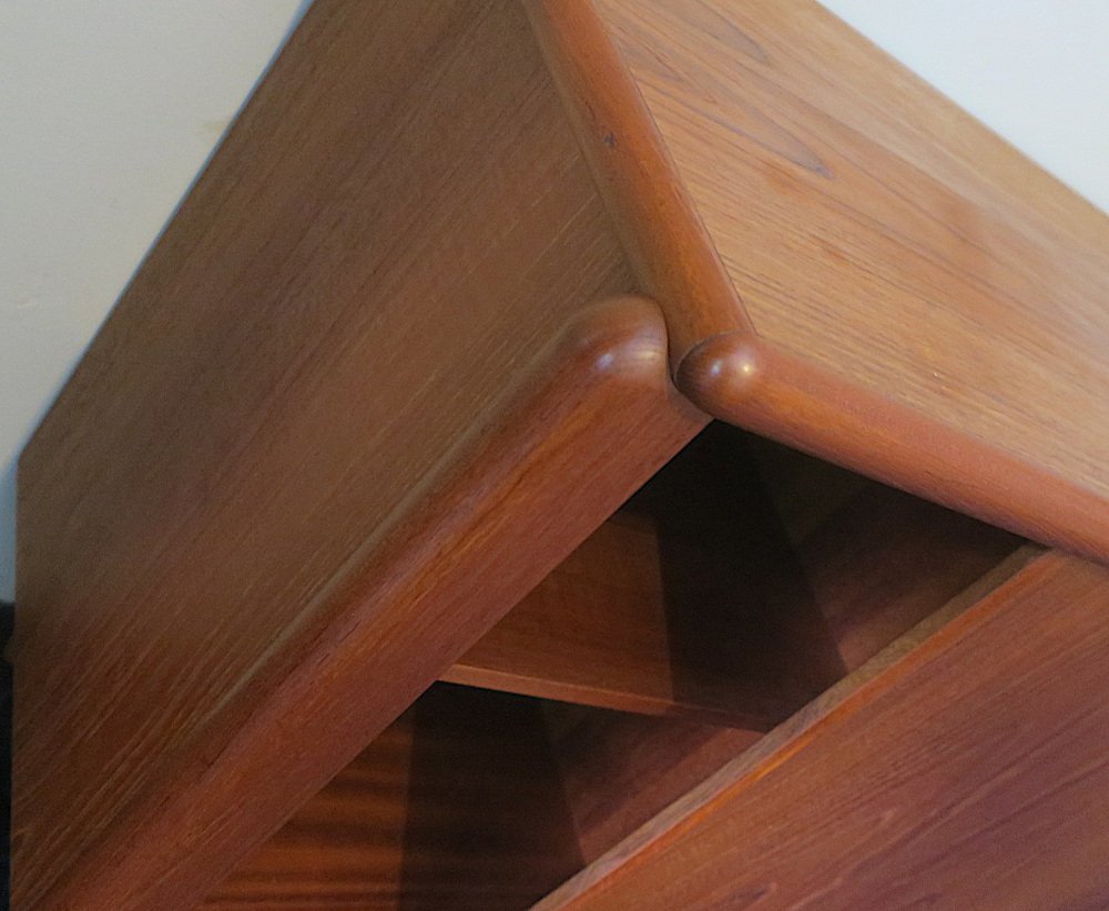 Danish Teak Sideboard with Sliding Doors, 1960s