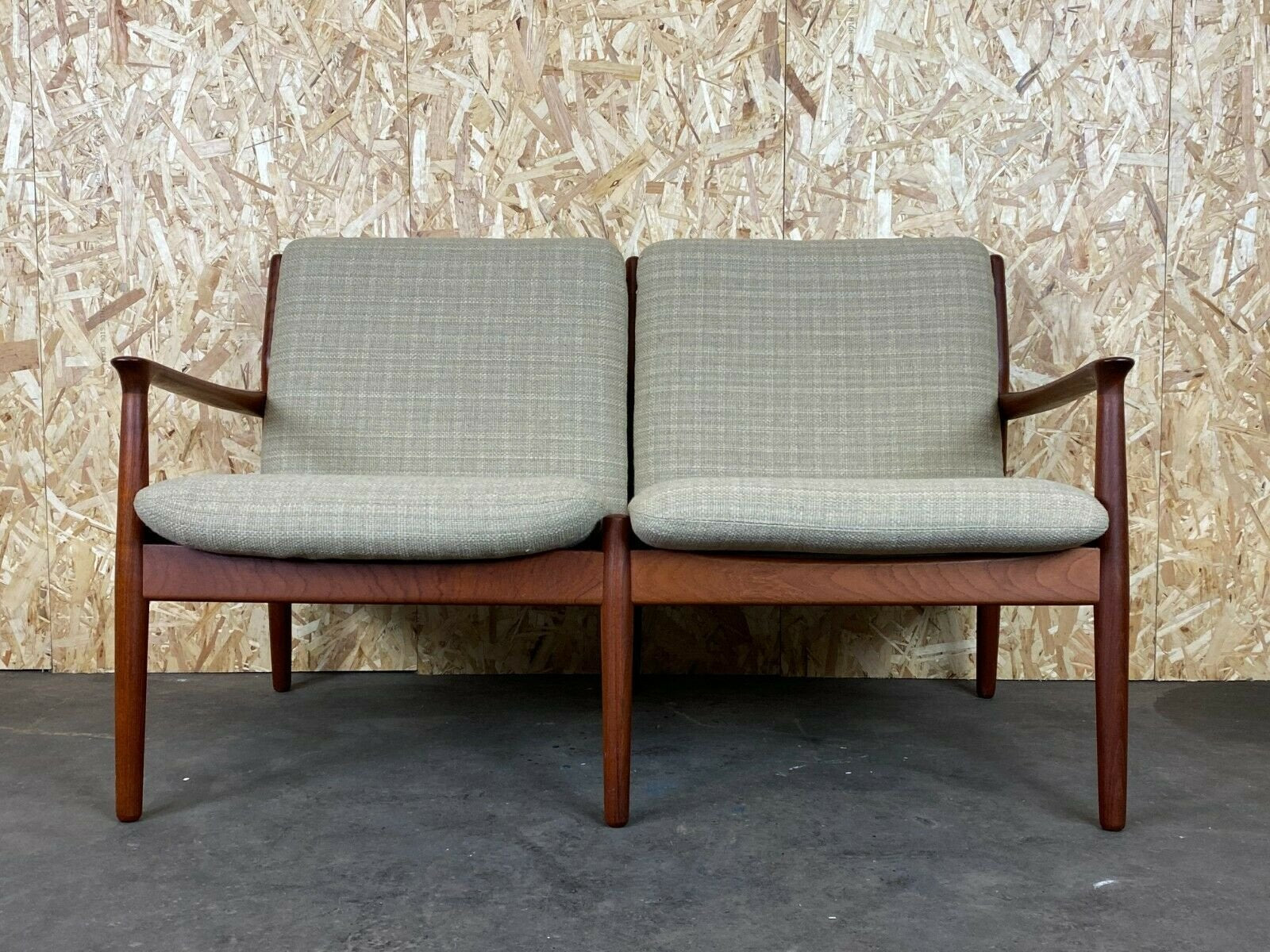 Danish Teak Sofa by Svend Åge Eriksen for Glostrup, 1960s