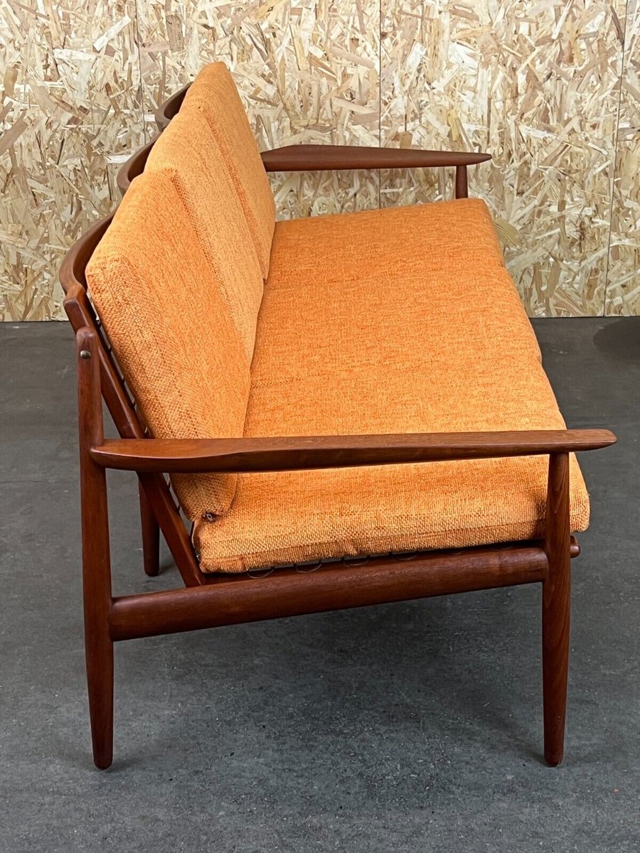 Danish Teak Sofa by Svend Åge Eriksen for Glostrup, 1960s