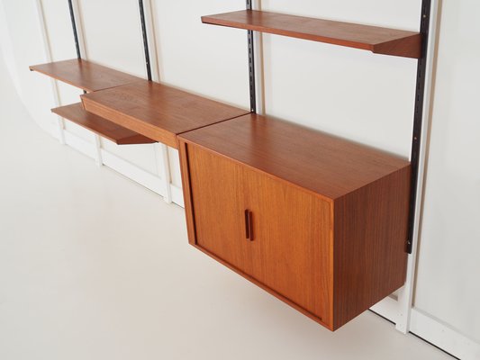 Danish Teak System Bookcase, 1960s-VND-1700998