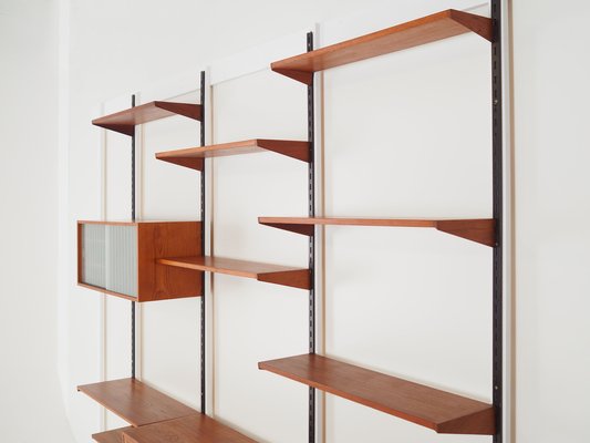 Danish Teak System Bookcase, 1960s-VND-1700998