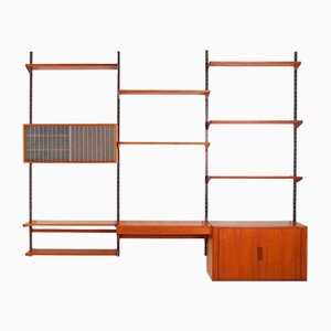 Danish Teak System Bookcase, 1960s-VND-1700998