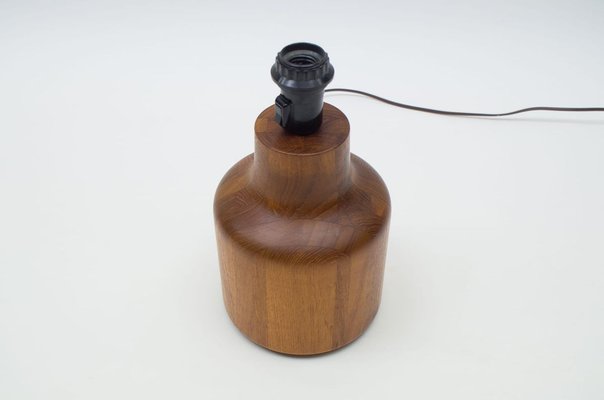 Danish Teak Table Lamp, 1960s-KQB-729486