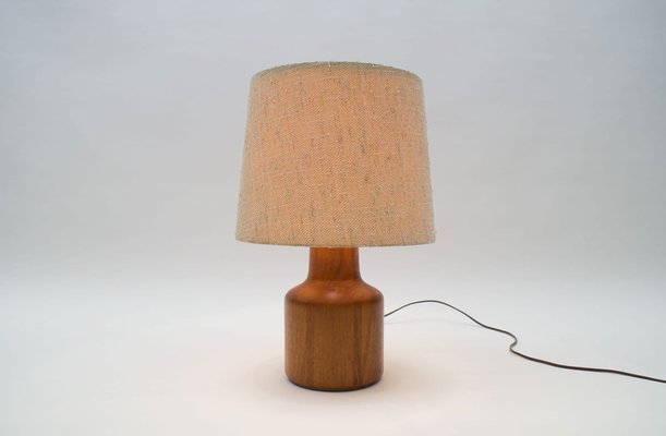 Danish Teak Table Lamp, 1960s-KQB-729486