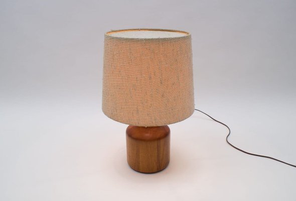 Danish Teak Table Lamp, 1960s-KQB-729486