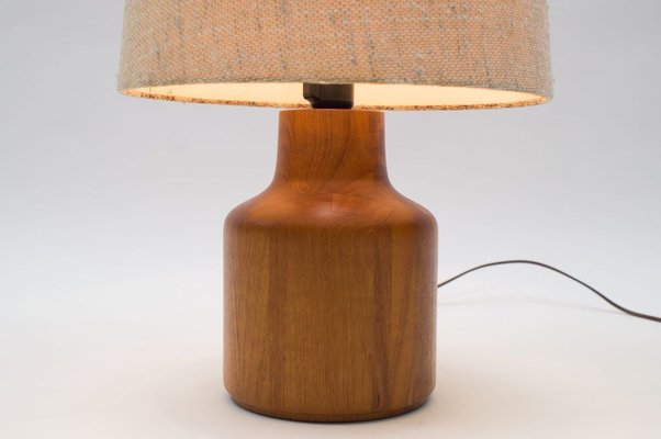 Danish Teak Table Lamp, 1960s-KQB-729486