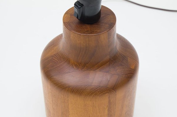 Danish Teak Table Lamp, 1960s-KQB-729486