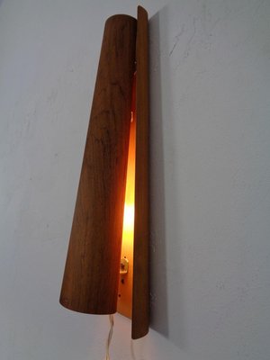 Danish Teak Wall Lamp, 1950s-RDW-903851