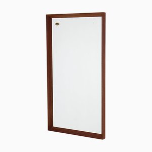 Danish Teak Wall Mirror, 1970s-TZ-1342496