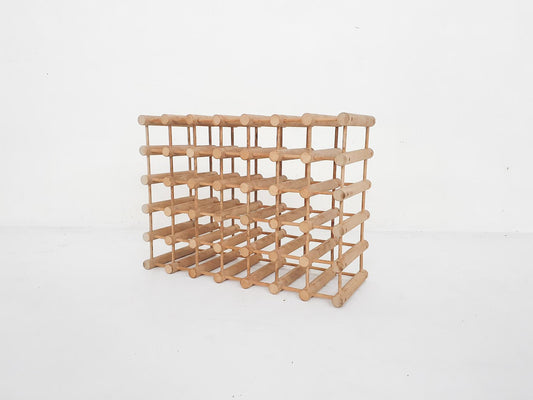 Danish Teak Wine Rack attributed to Richard Nissen for Langaa Denmark, 1960s