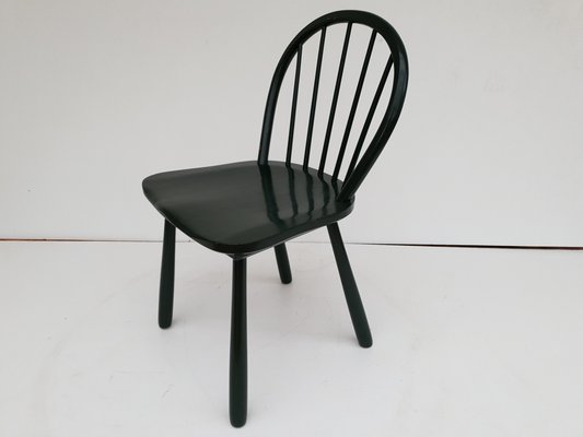 Danish Teak Wood 1550 Side Chair from Fritz Hansen, 1950s-TMW-547185