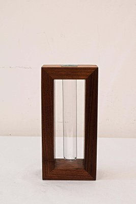 Danish Teak Wood Vase, 1960s-SPD-1161060