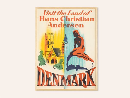 Danish Tourist Board Hans Christian Andersen Poster, 1960s-GPP-935410