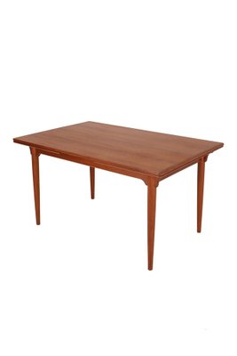 Danish Type 54 Teak Dining Table with Extensions by Gunni Omann Jun, 1960s-NIX-1803202