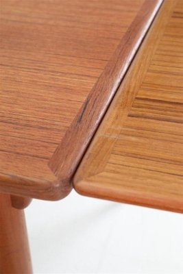 Danish Type 54 Teak Dining Table with Extensions by Gunni Omann Jun, 1960s-NIX-1803202