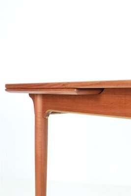 Danish Type 54 Teak Dining Table with Extensions by Gunni Omann Jun, 1960s-NIX-1803202