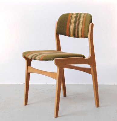 Danish Veneered Oak Dining Chairs, 1970s, Set of 6-VVO-1725245