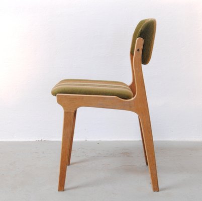 Danish Veneered Oak Dining Chairs, 1970s, Set of 6-VVO-1725245