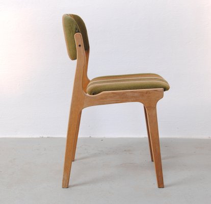 Danish Veneered Oak Dining Chairs, 1970s, Set of 6-VVO-1725245