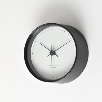 Danish Wall Clock by Henning Koppel for Georg Jensen, 1980s-IXK-1823632