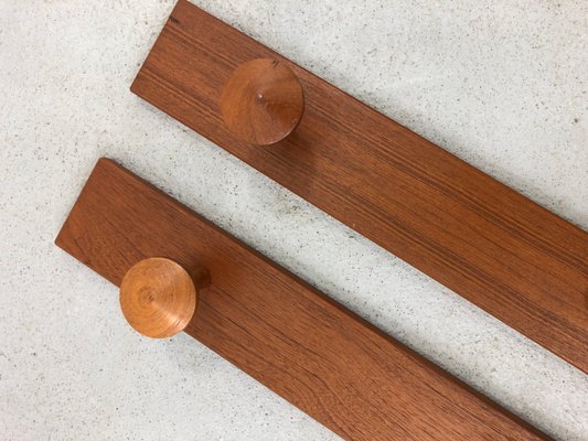 Danish Wall Coat Racks by Aksel Kjersgaard, Set of 2-JWH-1140970