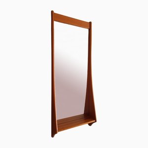 Danish Wall Mirror by Pedersen & Hansen-UNO-1162371