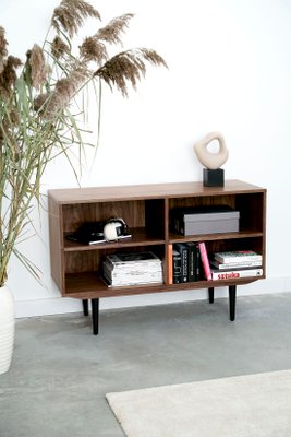 Danish Walnut Bookcase-VND-1081546