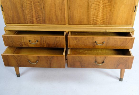 Danish Walnut Cabinet, 1940s-UY-1454044