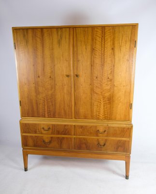 Danish Walnut Cabinet, 1940s-UY-1454044