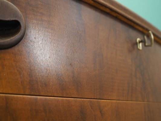 Danish Walnut Chest of Drawers, 1960s-VND-1784341