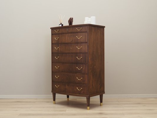 Danish Walnut Chest of Drawers, 1960s-VND-1790327