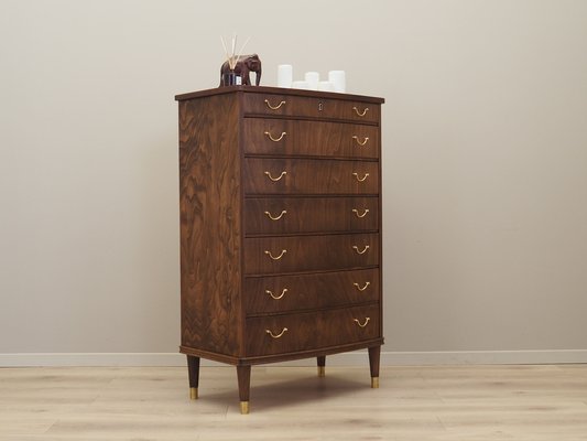 Danish Walnut Chest of Drawers, 1960s-VND-1790327