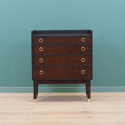 Danish Walnut Chest of Drawers, 1970s-VND-1783526