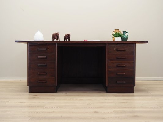 Danish Walnut Desk, 1960s-VND-1811070