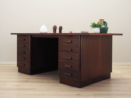 Danish Walnut Desk, 1960s-VND-1811070