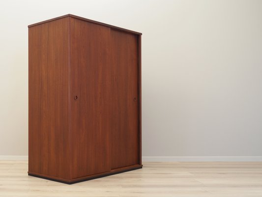 Danish Wardrobe in Teak, 1960s-VND-1254470