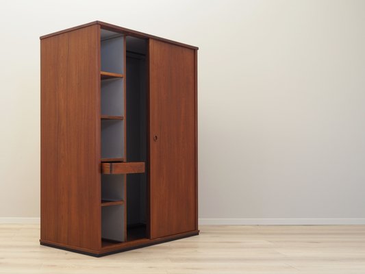 Danish Wardrobe in Teak, 1960s-VND-1254470