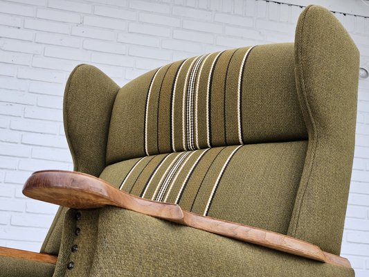 Danish Wingback Chair, 1970s-TMW-1729635