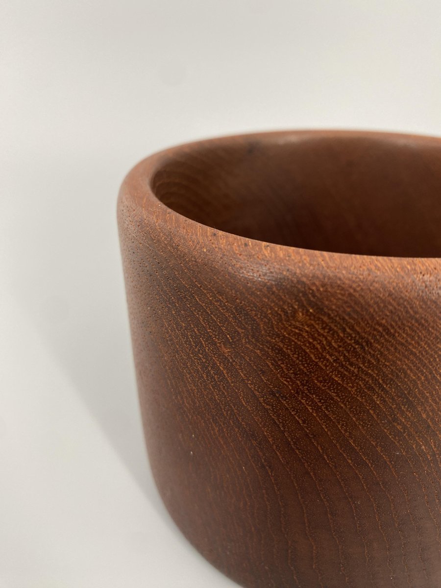 Danish Wooden Bowl in Teak by Kay Bojesen, 1950s