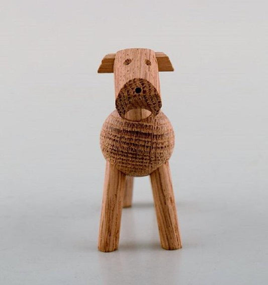 Danish Wooden Dog by Kay Bojesen