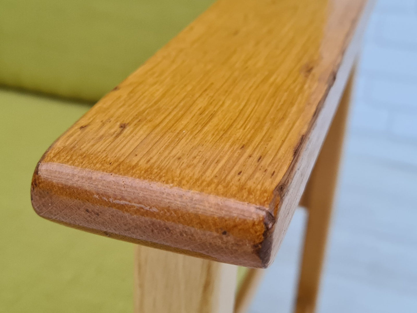 Danish Wool & Oak Armchair by Børge Mogensen for Fredericia Stolefabrik, 1970s