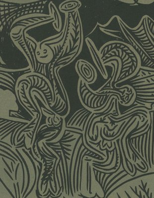 Danseurs et Musicien - Linocut Reproduction After Pablo Picasso - 1962 1962-ZCI-761950