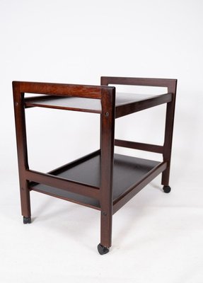 Dansih Trolley Table in Mahogany, 1960s-UY-853724