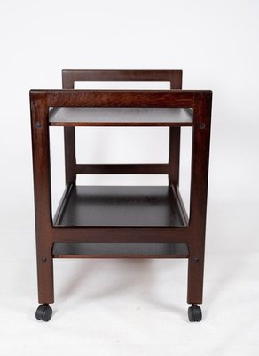 Dansih Trolley Table in Mahogany, 1960s-UY-853724