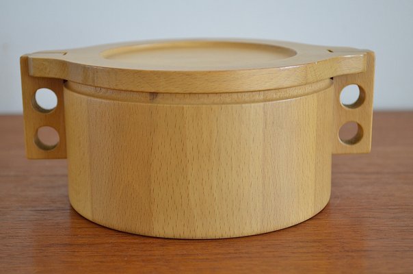 Dansk Butter Can by Birgit Krogh for Woodline, 1970s-OV-1382657