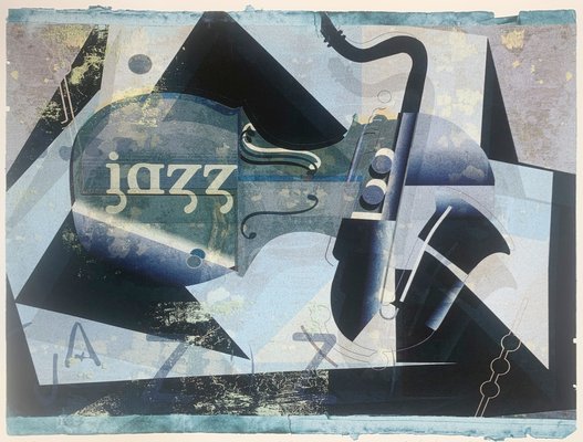 Danuta Dabrowska-Siemaszkiewicz, Jazz, 2010s, Screen Print-XHG-2040186