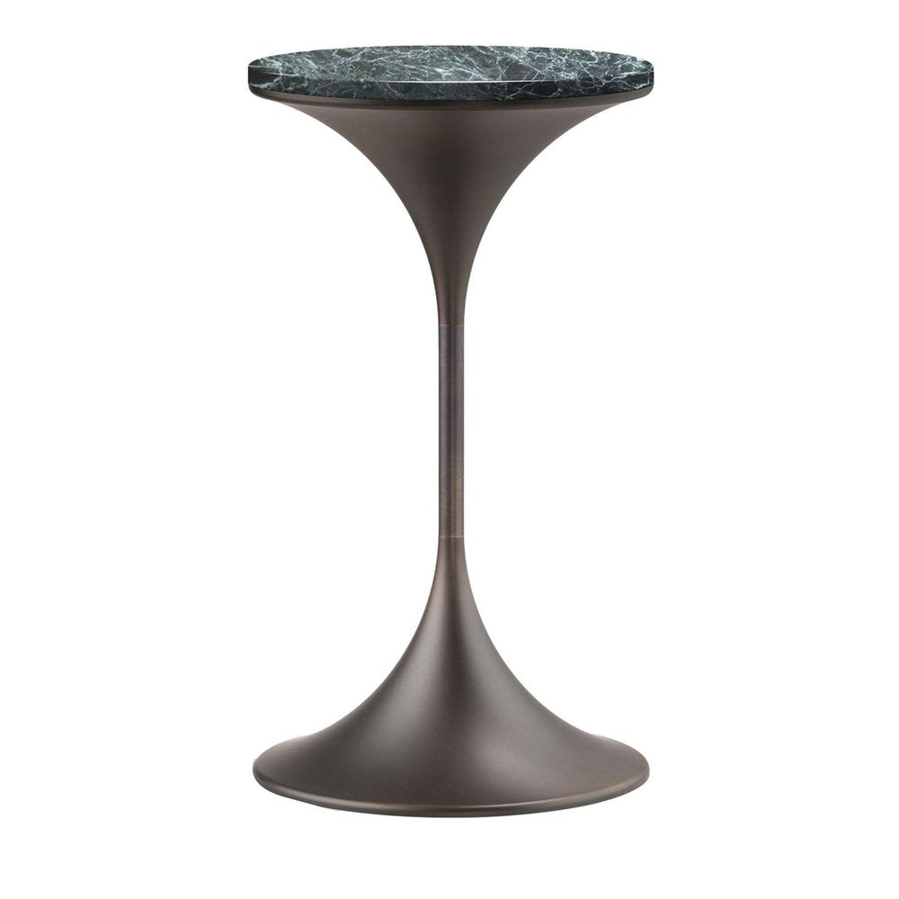 Daperly Tall Green Alps Brown Side Table by P. Rizzatto