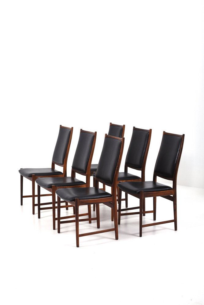 Darby Dining Chairs by Torbjørn Afdal for Nesjestranda Møbelfabrik, Set of 6